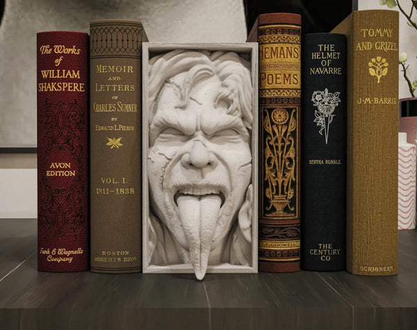 Exorcist Possessed Regan Inspired Book Nook & Wall Mount - Horror Decor