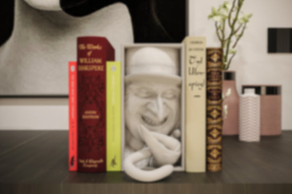 Penguin Inspired Book Nook & Wall Mount - DC Comics 3D Printed Decor Unpainted