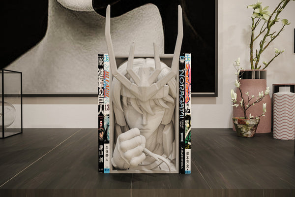 Dragon Saint Shiryu Inspired Manga Nook - Saint Seiya 3D Printed Shelf Insert