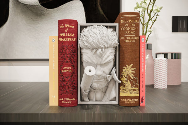 Solid Snake Inspired Book Nook & Wall Mount Metal Gear 3D Printed Diorama Gift