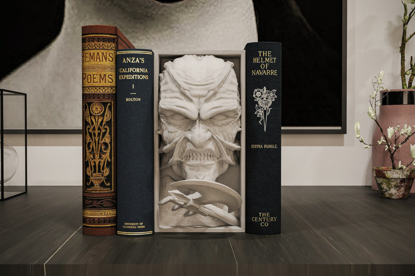 The Creeper Inspired Book Nook & Wall Mount - Jeepers Creepers 3D Printed Decor