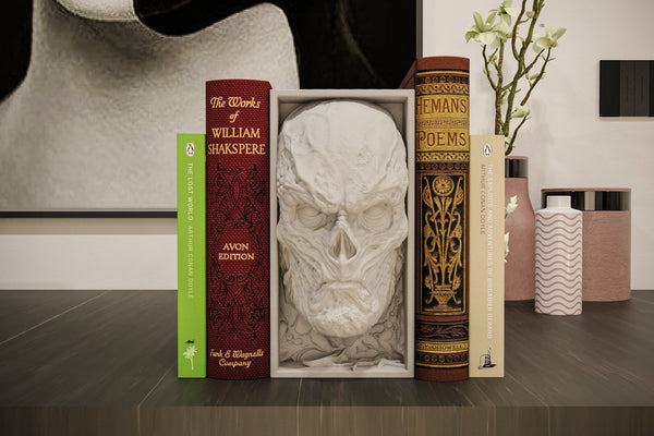 Vecna Stranger Things Inspired Book Nook Wall Mount 3D Printed Shelf Insert Gift