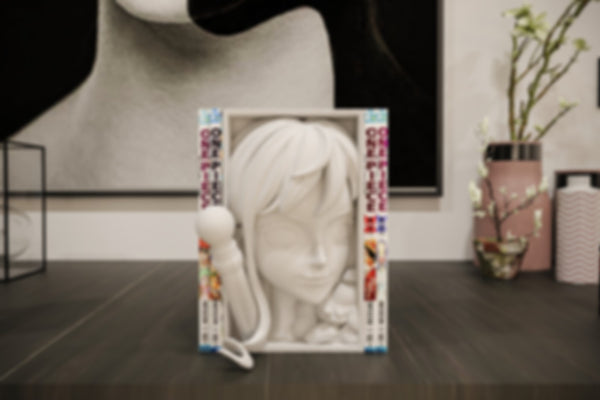 Nami Inspired Manga Nook - One Piece Unpainted 3D Printed Shelf Insert