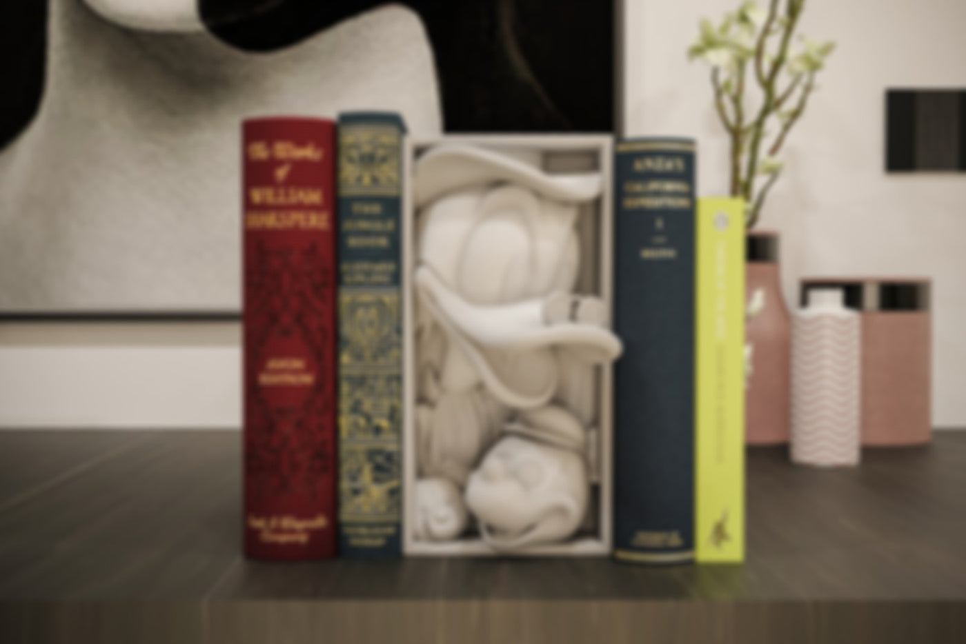 A Christmas Carol Inspired Book Nook / Wall Mount - 3D Printed Holiday Unpainted