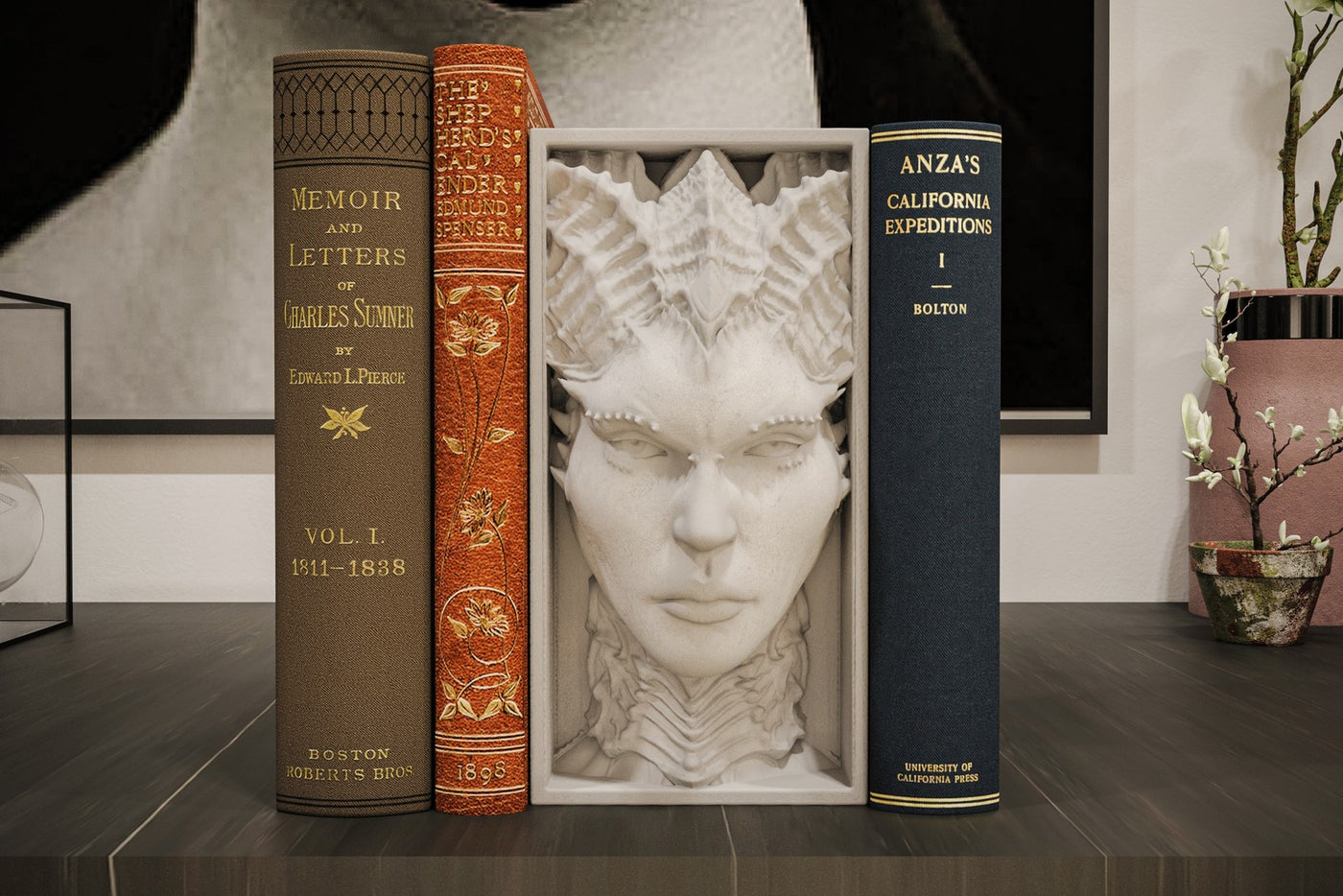Lilith - Queen of Hell Inspired Book Nook & Wall Mount Unpainted