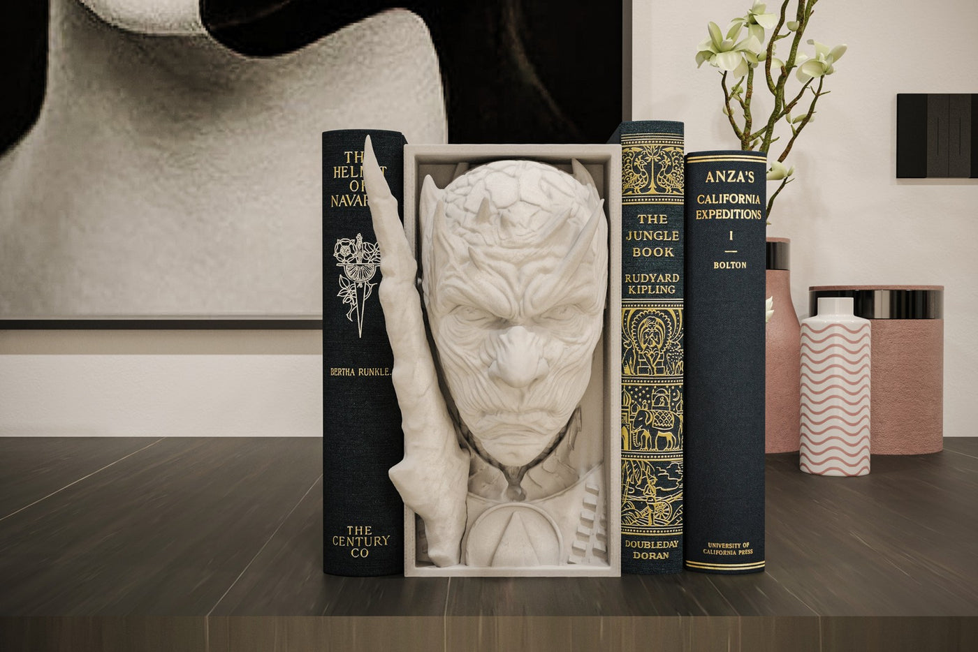 Night King - Game of Thrones Inspired Book Nook & Wall Mount Unpainted