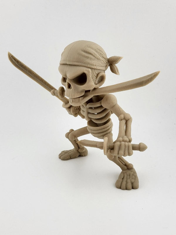 Pirate Hunter Zoro Inspired Skeleton Figure - One Piece Halloween Horror