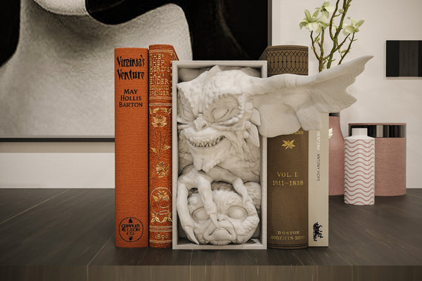 Gremlins Inspired Book Nook / Wall Mount - 3D Printed Unpainted