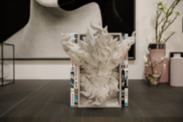 Endeavor Inspired Manga Nook - My Hero Academia Unpainted 3D Printed