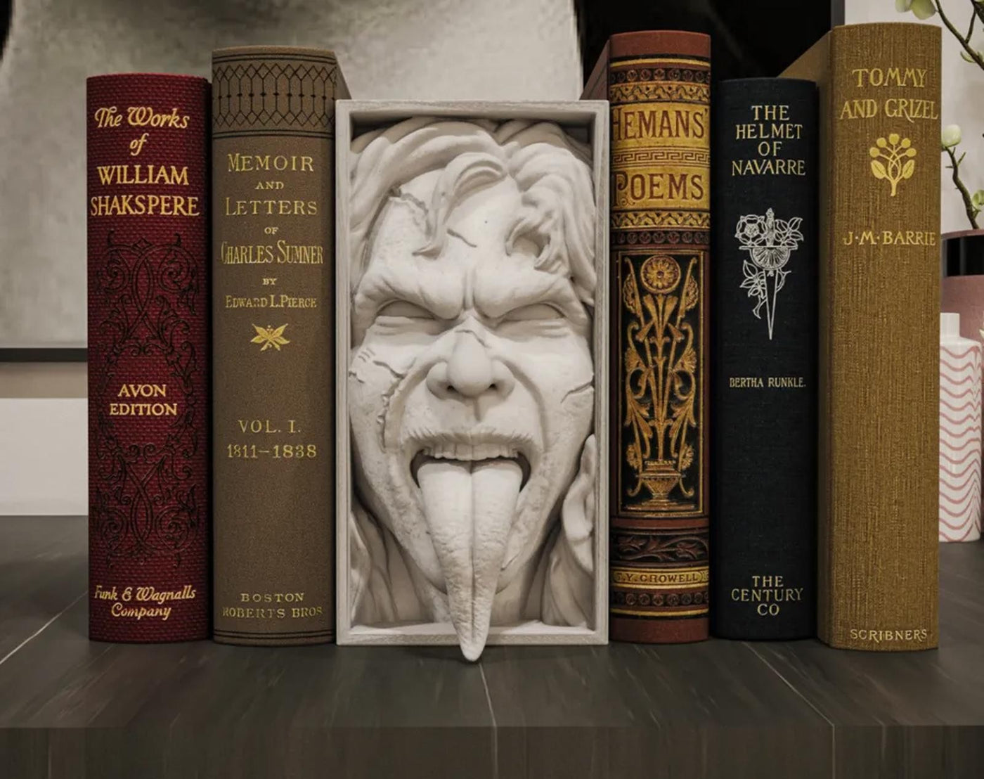 Exorcist Possessed Regan Inspired Book Nook & Wall Mount - Horror Decor