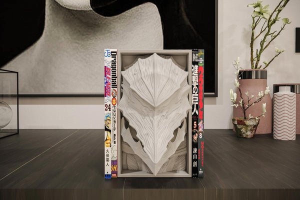 Guts Inspired Manga Nook - Berserk 3D Printed Shelf Insert Unpainted