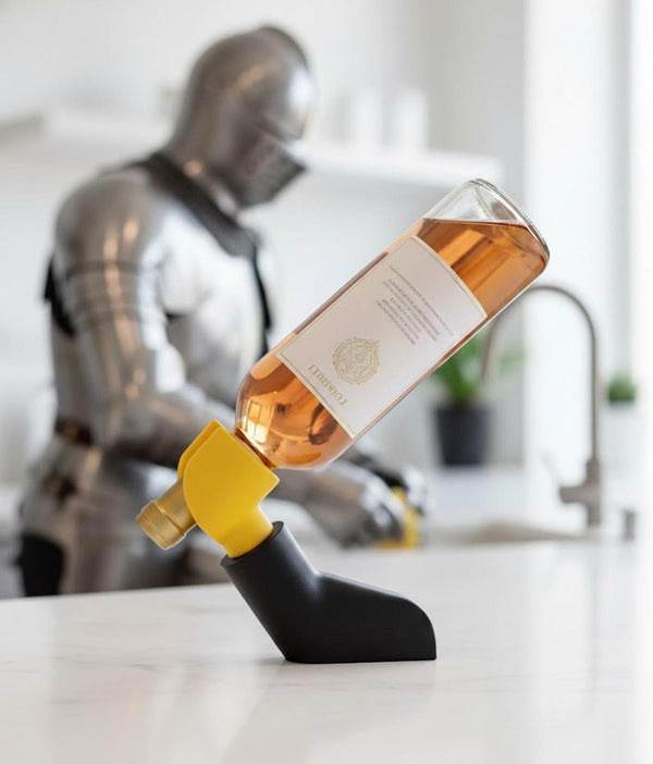 The Brick Wine Holder - Playful Balancing Bottle Stand