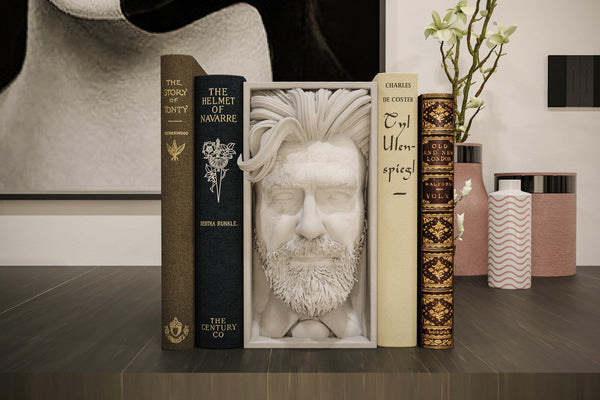 Renoir Inspired Book Nook & Wall Mount - Impressionist Art 3D Printed Decor