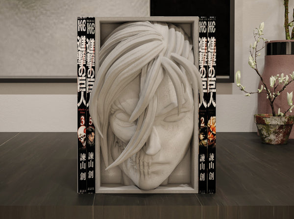 Eren Yeager Inspired Manga Nook - Attack on Titan Unpainted 3D Printed