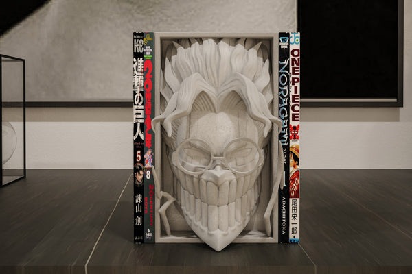 Okarun Inspired Manga Nook - Dandadan Unpainted 3D Printed Shelf Insert