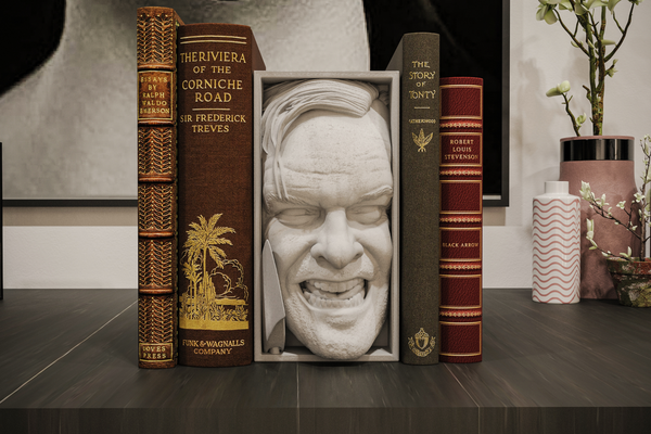 Shining Jack Torrance Book Nook - 3D Printed Horror Movie Bookshelf Decor