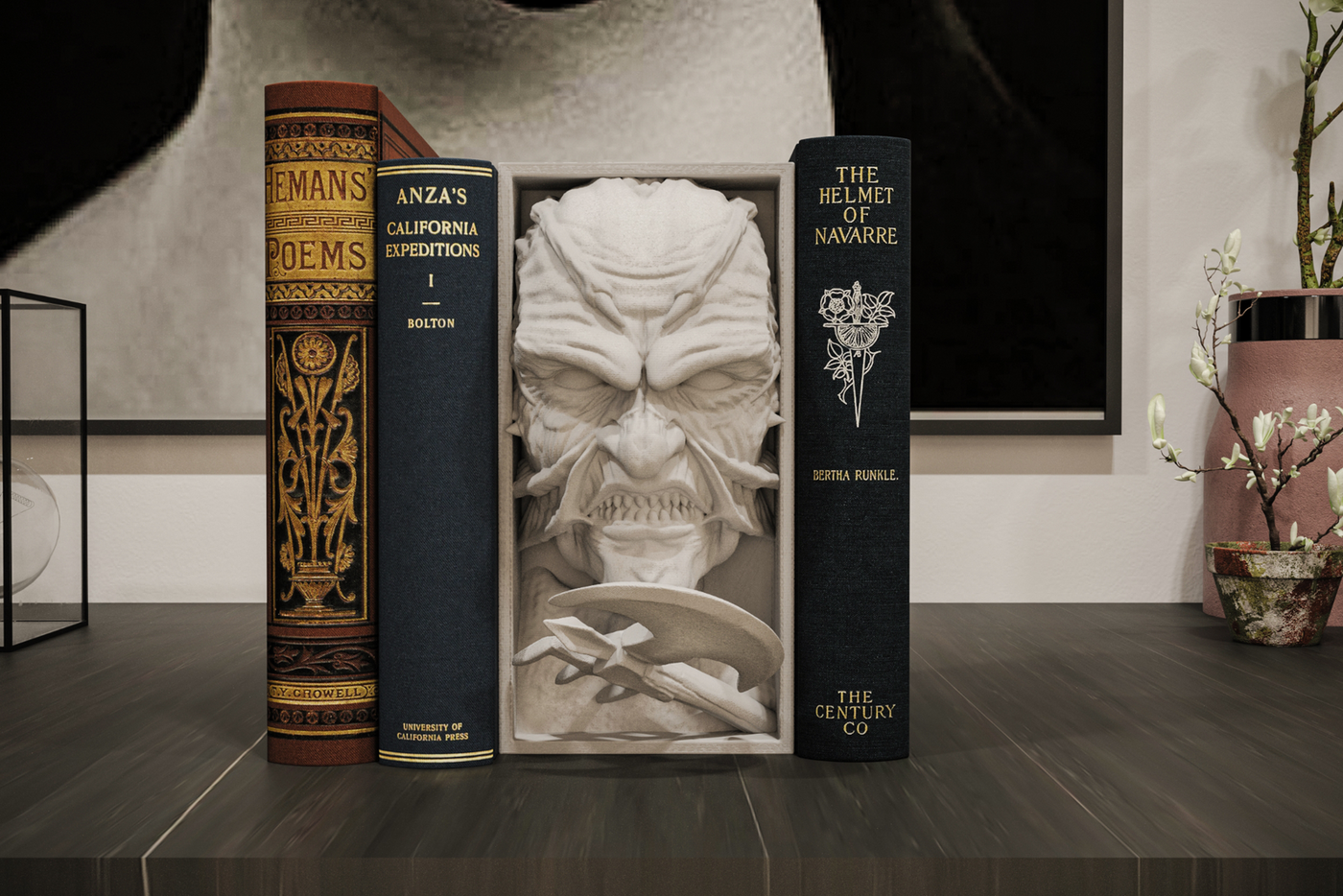 The Creeper Inspired Book Nook & Wall Mount - Jeepers Creepers 3D Printed Decor