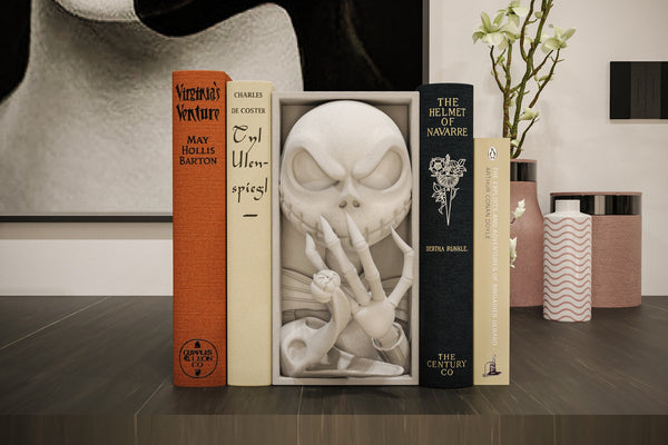 Nightmare Before Christmas Inspired Book Nook & Wall Mount - 3D Printed Decor