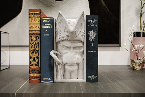 Davy Jones - Pirate Legend Inspired Book Nook & Wall Mount Unpainted
