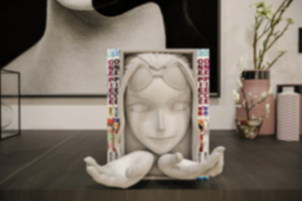 Nico Robin Inspired Manga Nook - One Piece Unpainted 3D Printed Shelf Insert