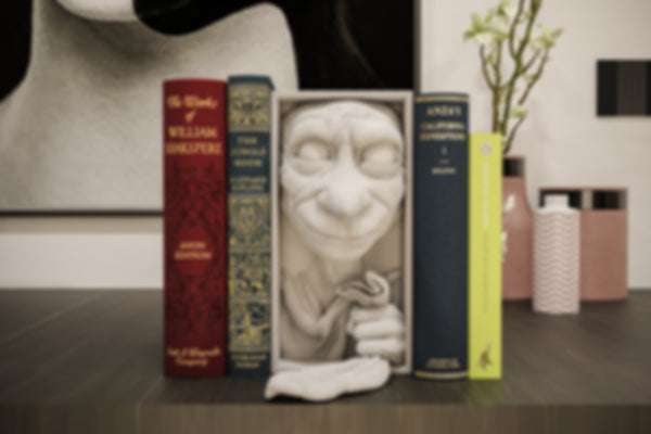 Dobby - The House Elf's Freedom Inspired Book Nook & Wall Mount Unpainted