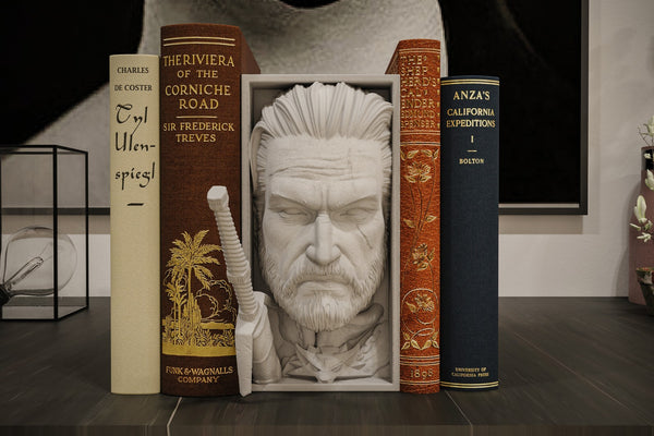 Geralt of Rivia - The Witcher Inspired Book Nook & Wall Mount Unpainted