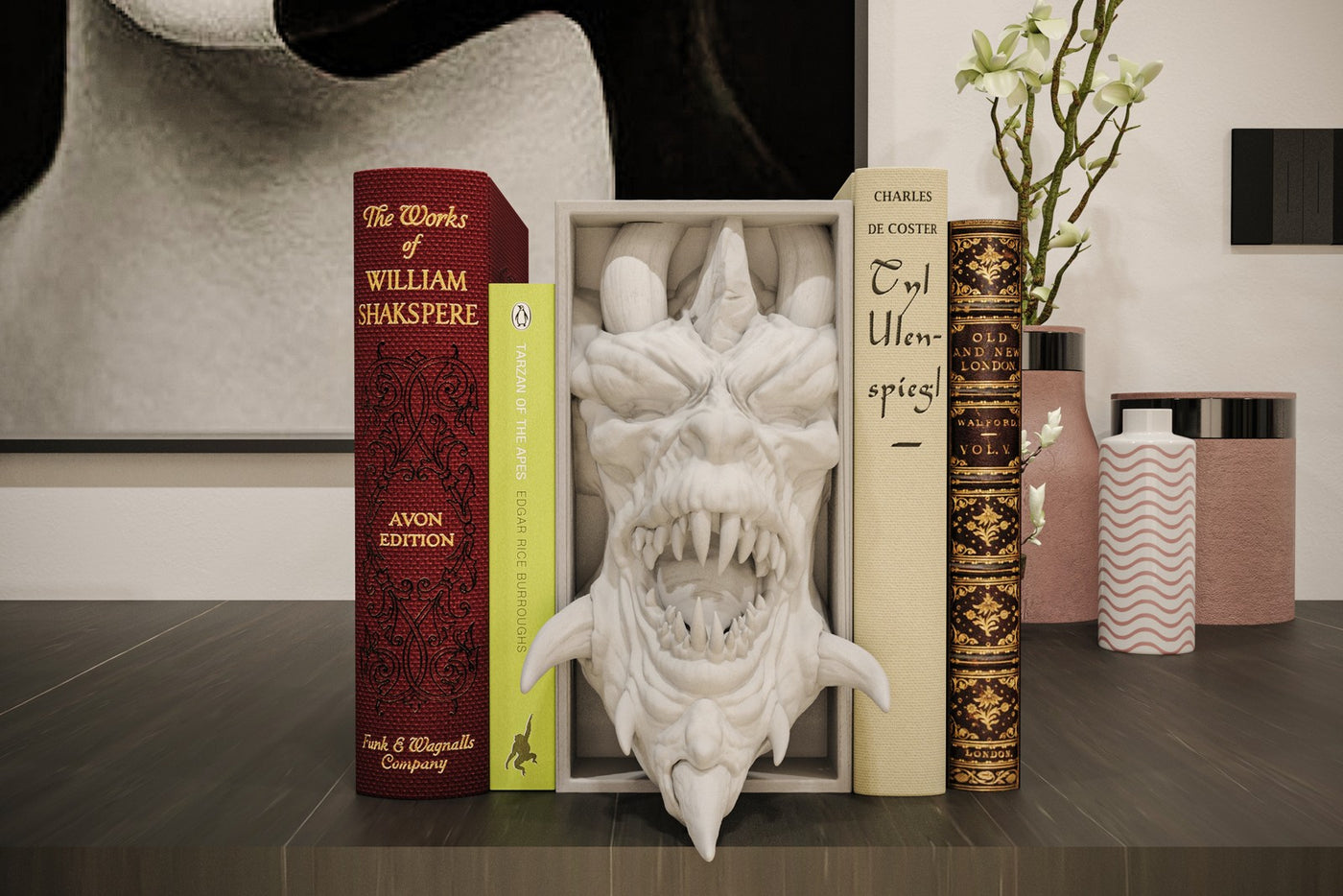 Diablo Inspired Book Nook / Wall Mount - 3D Printed Unpainted