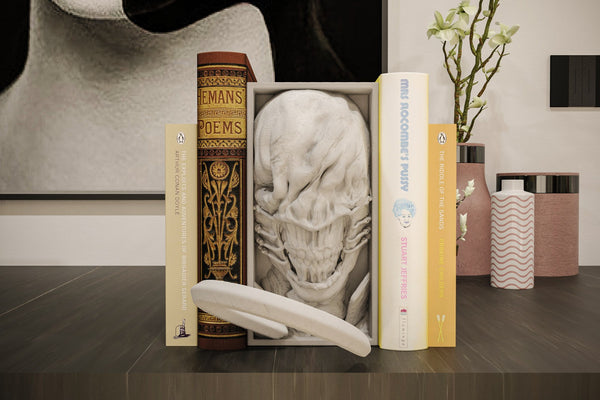 Chatterer Hellraiser - Cenobite Horror Inspired Book Nook & Wall Mount Unpainted