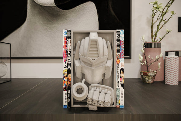 Optimus Prime Inspired Manga Nook - Transformers Unpainted 3D Printed
