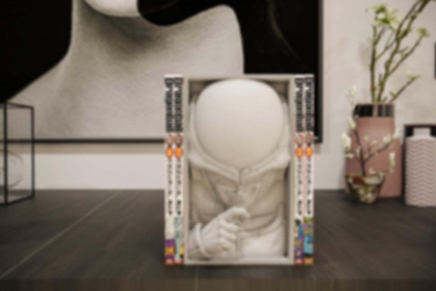 Frieza Inspired Manga Nook - Dragon Ball Z Unpainted 3D Printed Shelf Insert