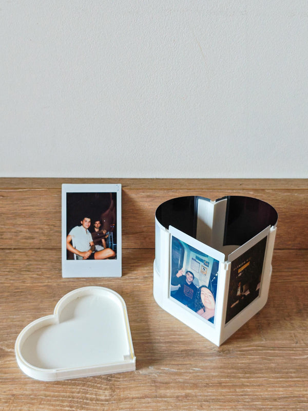 Instax Heart Display Box - Multi-Photo Frame and Secret Gift Container