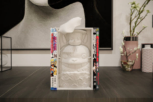 Totoro Inspired Manga Nook - My Neighbor Totoro 3D Printed Unpainted