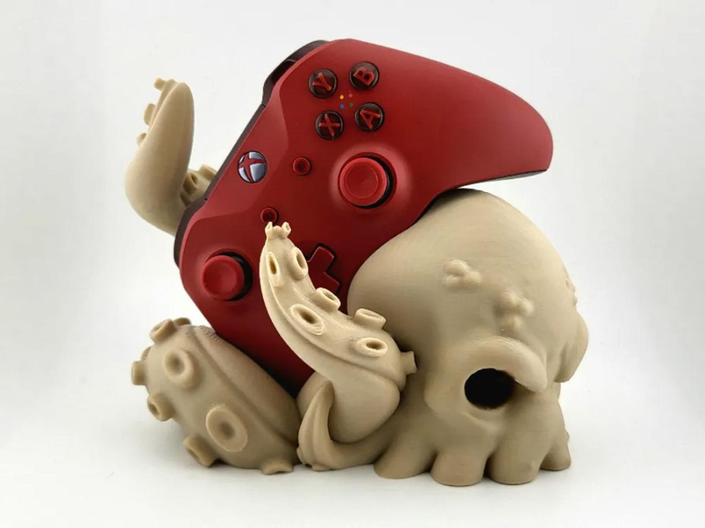 Cthulhu Skull Xbox Controller Stand - Series X S & One Horror Decor