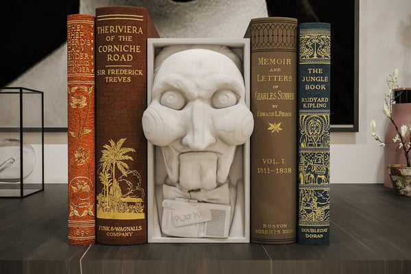 Billy the Puppet Inspired Book Nook / Wall Mount - Saw Horror 3D Printed